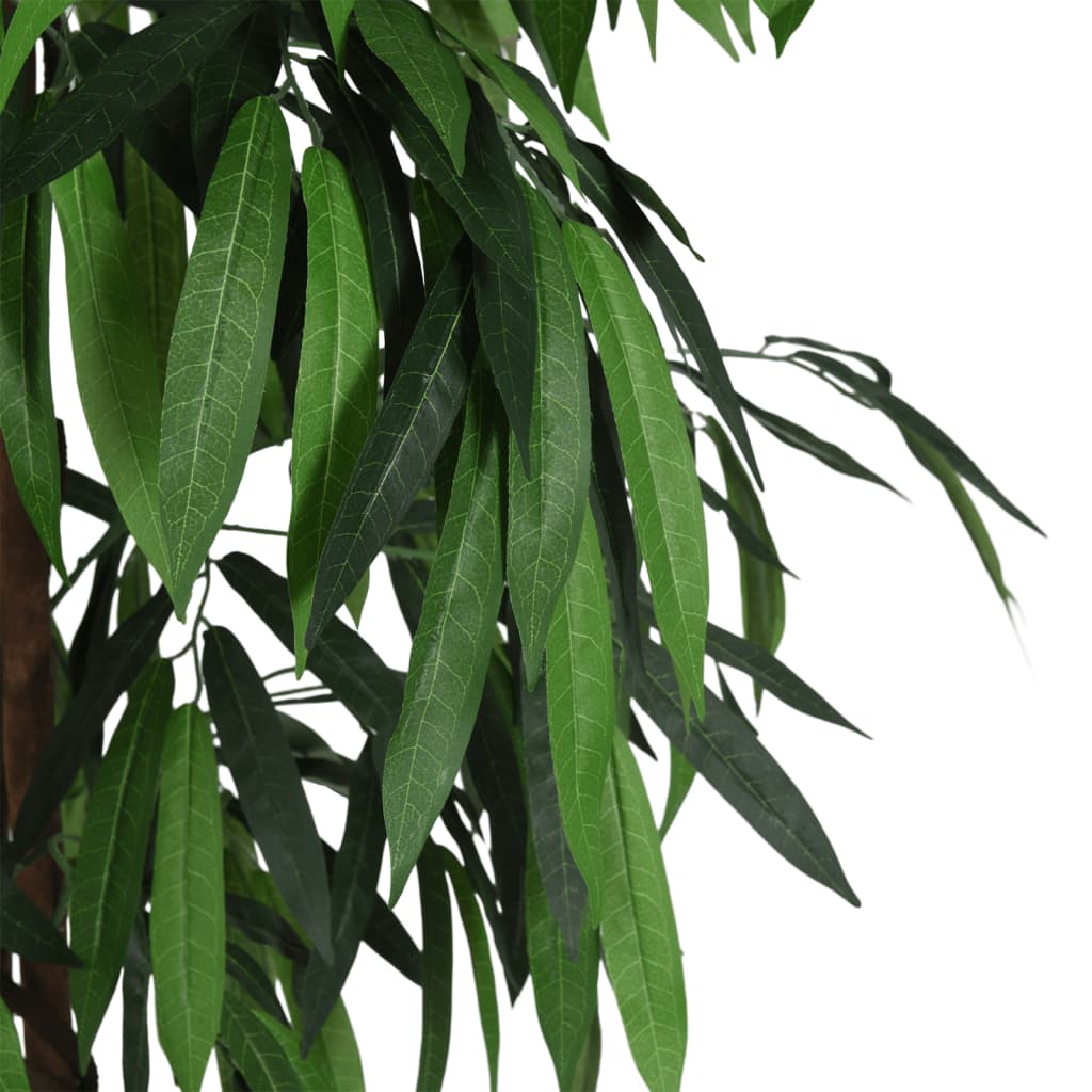 vidaXL Artificial Mango Tree 300 Leaves 80 cm Green 3