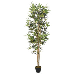 vidaXL Artificial Bamboo Tree 1104 Leaves 180 cm Green 1