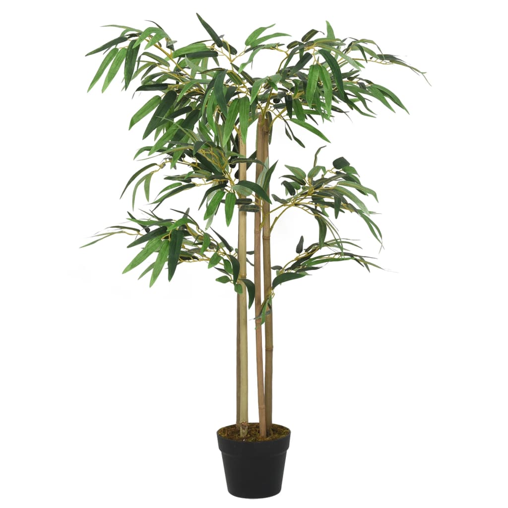 vidaXL Artificial Bamboo Tree 760 Leaves 120 cm Green 1