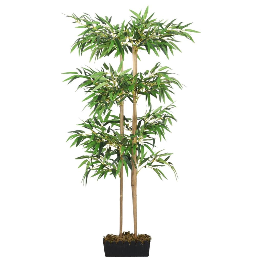 vidaXL Artificial Bamboo Tree 380 Leaves 80 cm Green 2
