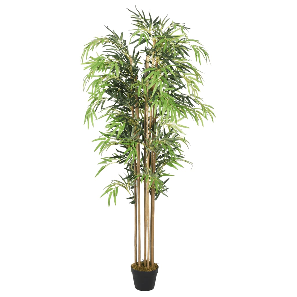 vidaXL Artificial Bamboo Tree 1605 Leaves 180 cm Green 1