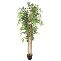 vidaXL Artificial Bamboo Tree 1605 Leaves 180 cm Green 1