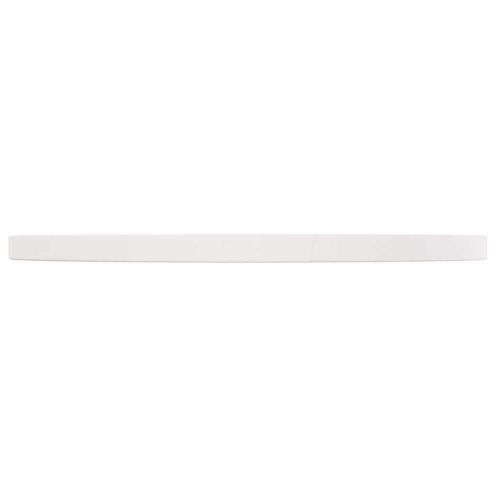 vidaXL Table Top Round White Ø60x3 cm Solid Wood Pine 4