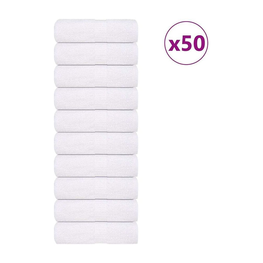 Wash Towels "FROGN" 50 pcs White 360 gsm