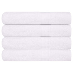 vidaXL Towels "FROGN" 4 pcs White 100x200 cm 360 gsm 1