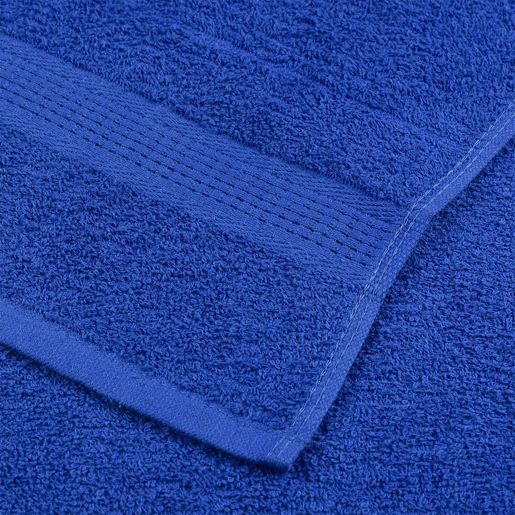 vidaXL Towels "FROGN" 2 pcs Blue 100x200 cm 360 gsm 6
