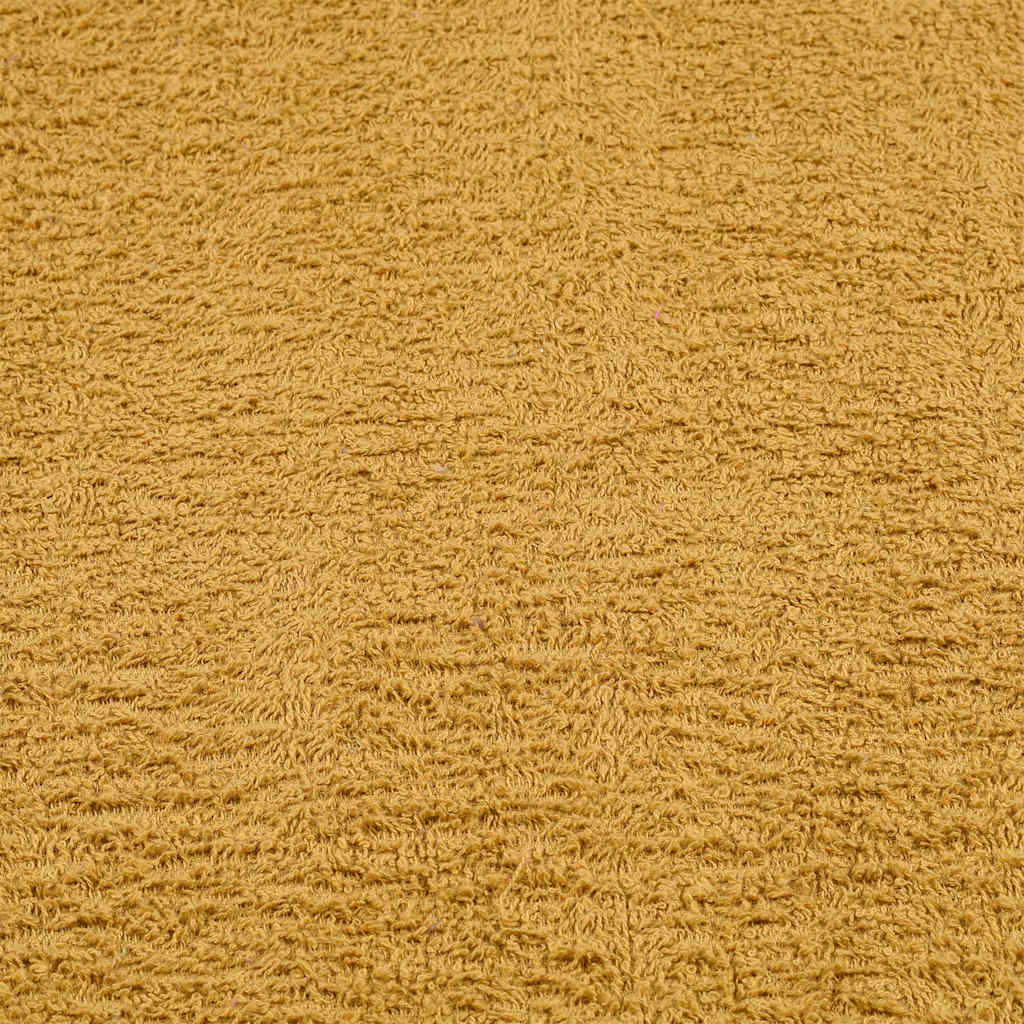 vidaXL Towels "FROGN" 2 pcs Gold 100x200 cm 360 gsm 5
