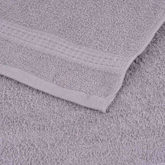 vidaXL Towels "FROGN" 4 pcs Grey 100x200 cm 360 gsm 6