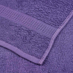 vidaXL Shower Towels "FROGN" 4 pcs Purple 70x140 cm 360 gsm 6