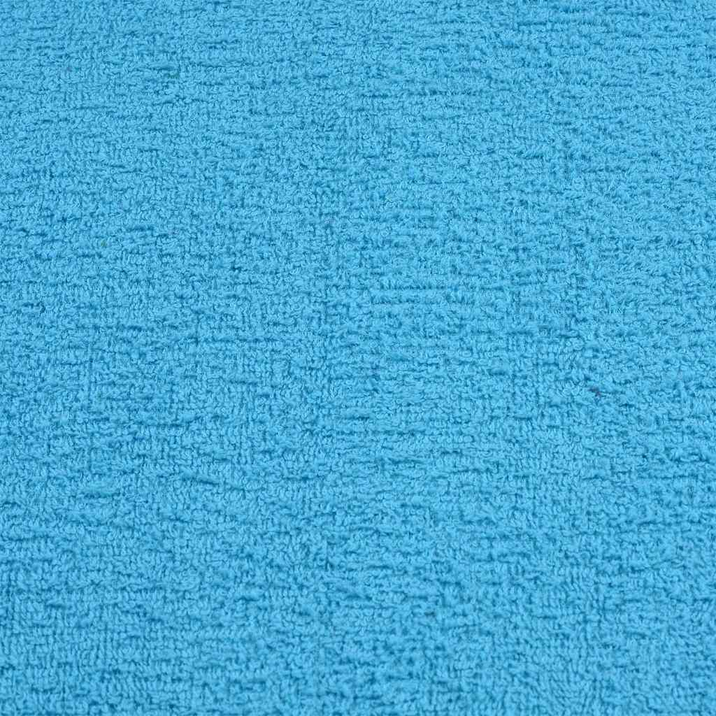 vidaXL Shower Towels "FROGN" 4 pcs Turquoise 70x140 cm 360 gsm 5