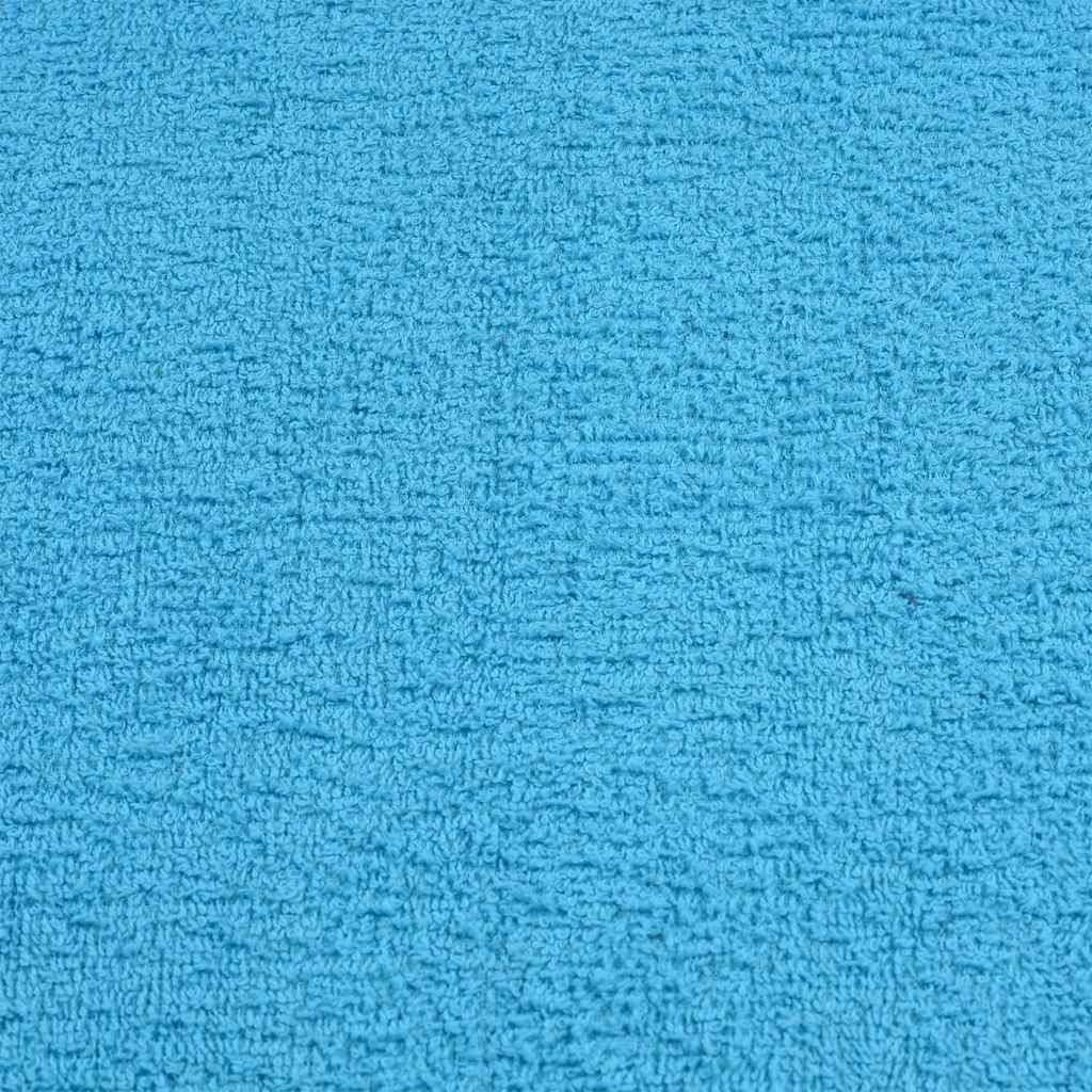 vidaXL Towels "FROGN" 4 pcs Turquoise 100x200 cm 360 gsm 5