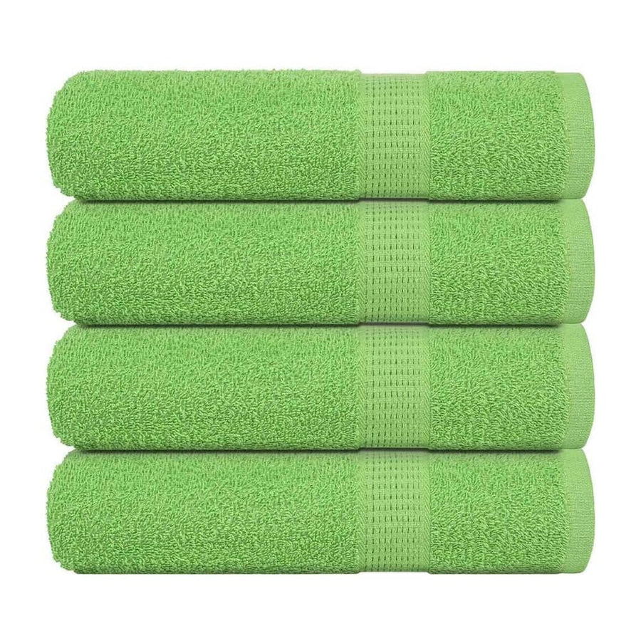 Shower Towels "FROGN" 4 pcs Apple Green 360 gsm