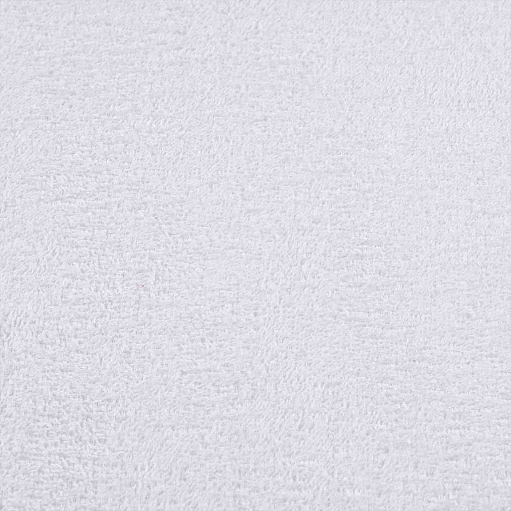 vidaXL 8 Piece Towel Set "FROGN" White 360 gsm 5