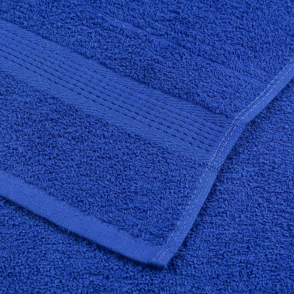 vidaXL 8 Piece Towel Set "FROGN" Blue 360 gsm 6