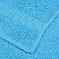 vidaXL 6 Piece Towel Set "FROGN" Turquoise 360 gsm 5