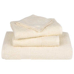 vidaXL 6 Piece Towel Set "FROGN" Cream 360 gsm 4