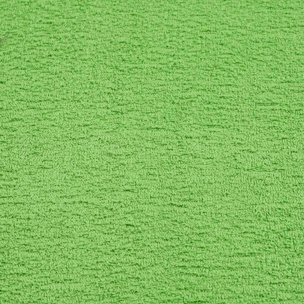 vidaXL 6 Piece Towel Set "FROGN" Apple Green 360 gsm 5
