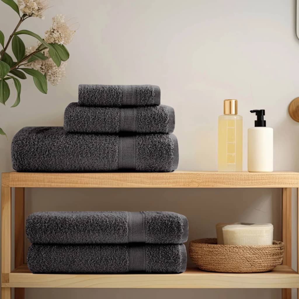Premium Hand Towels SOLUND 600 gsm 10 pcs in Anthracite