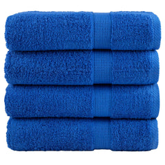 vidaXL Premium Shower Towels "SOLUND" 4 pcs Blue 70x140 cm 600 gsm 1