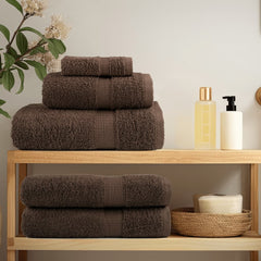 Premium Hand Towels SOLUND 600 gsm 10 pcs in Brown