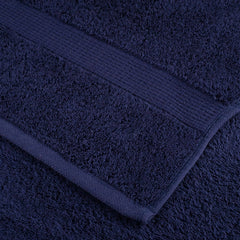 vidaXL Premium Hand Towels "SOLUND" 10 pcs Navy Blue 50x100 cm 600 gsm 6
