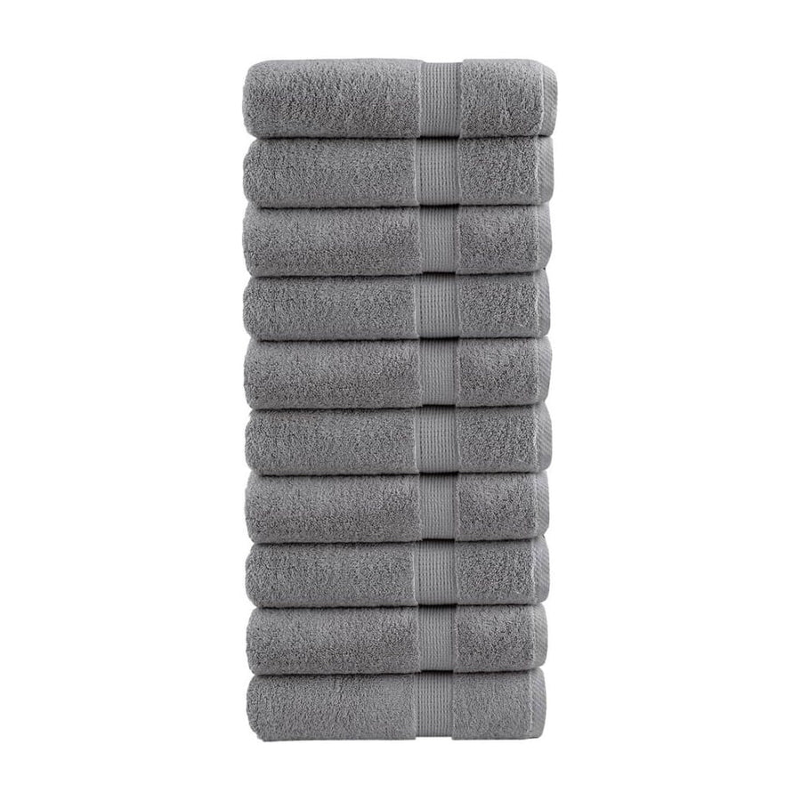 Premium Hand Towels "SOLUND" 10 pcs Grey 600 gsm