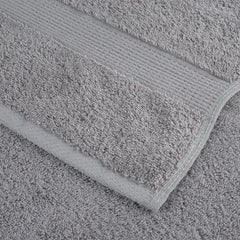 vidaXL Premium Hand Towels "SOLUND" 10 pcs Grey 50x100 cm 600 gsm 6