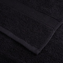 vidaXL Premium Shower Towels SOLUND 4 pcs Black 70x140 cm 600 gsm 6