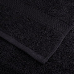 vidaXL Premium Sauna Towels SOLUND 4 pcs Black 80x200 cm 600 gsm 6