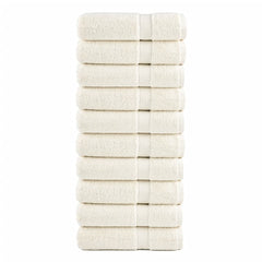vidaXL Premium Hand Towels SOLUND 10 pcs Cream 50x100 cm 600 gsm 1