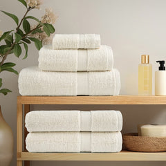 vidaXL Premium Hand Towels SOLUND 10 pcs Cream 50x100 cm 600 gsm 3