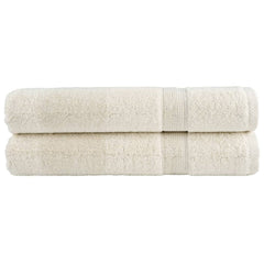 vidaXL Premium Towels SOLUND 2 pcs Cream 100x200 cm 600 gsm 1