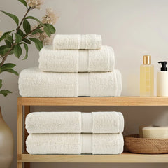 vidaXL Premium Towels SOLUND 2 pcs Cream 100x200 cm 600 gsm 3