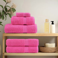 vidaXL Premium Hand Towels SOLUND 10 pcs Pink 50x100 cm 600 gsm 3