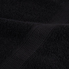 vidaXL 8 Piece Premium Towel Set SOLUND Black 600 gsm 6