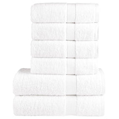 6 Piece Premium Towel Set SOLUND 600 gsm