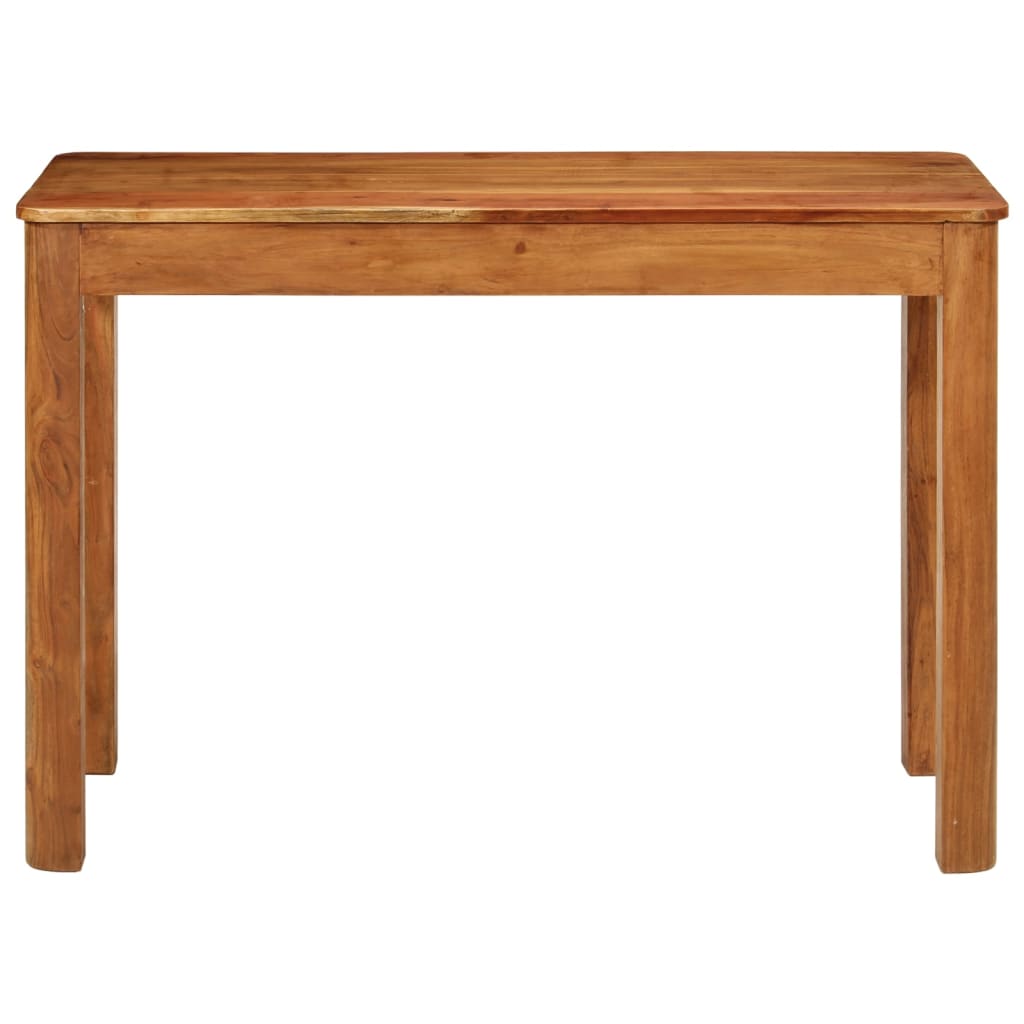 vidaXL Dining Table 110x55x76 cm Solid Wood Acacia 2