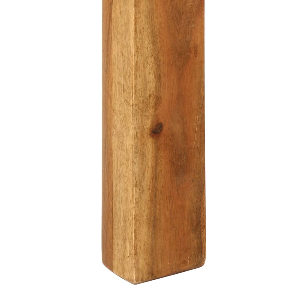 vidaXL Dining Table 110x55x76 cm Solid Wood Acacia 6