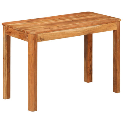 Dining Table 110x55x76 cm Solid Wood Acacia