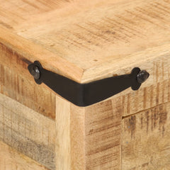 vidaXL Bedside Cabinet 40x40x50 cm Solid Wood Mango 6