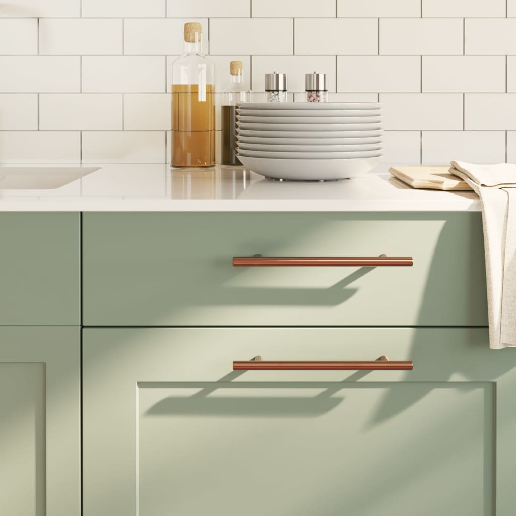 vidaXL Cabinet Handles 20 pcs Bronze 160 mm Stainless Steel 1