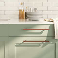 vidaXL Cabinet Handles Stainless Steel 20 pcs Bronze