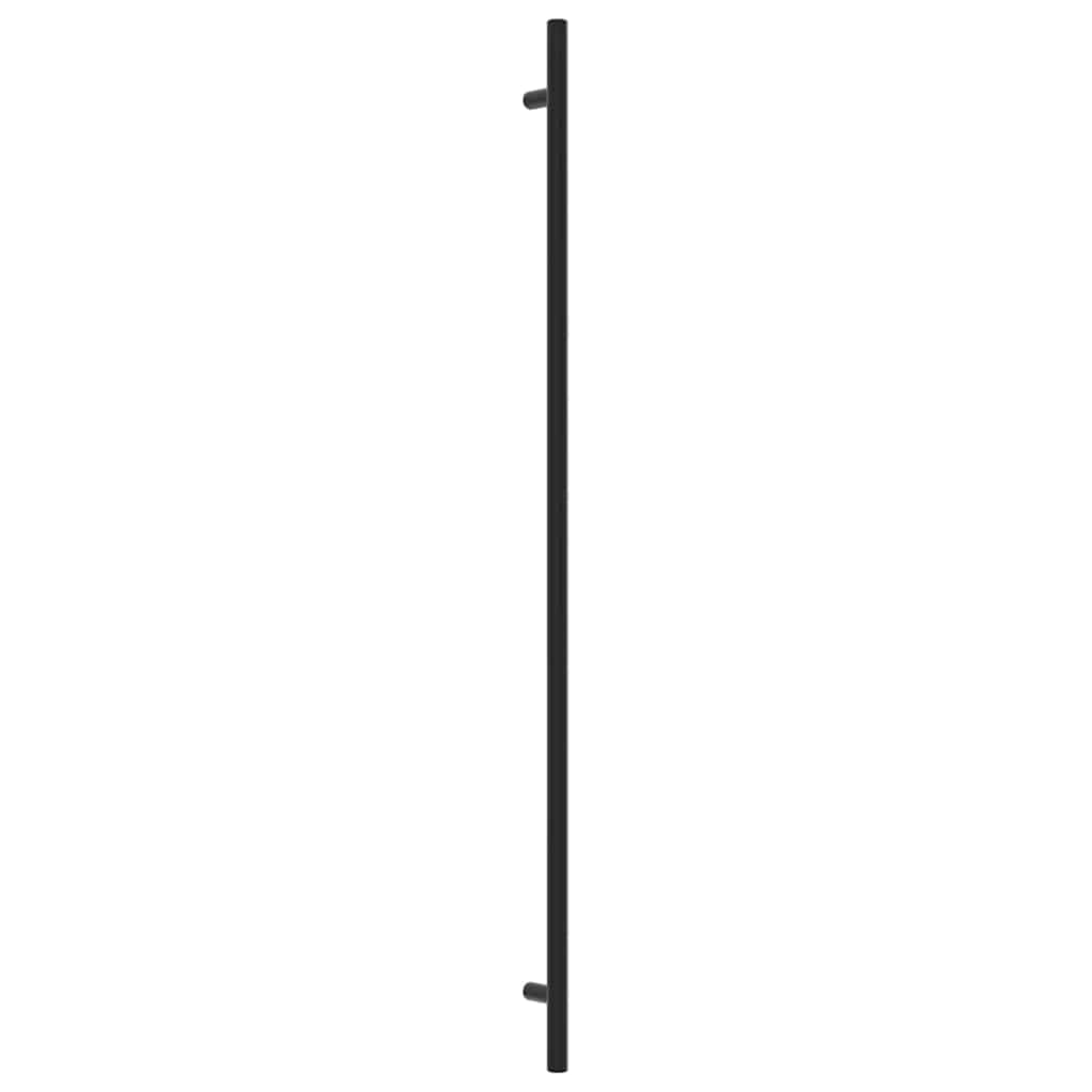 vidaXL Cabinet Handle | Set of 10 | Black | Stainless Steel | Long | Simplistic 3