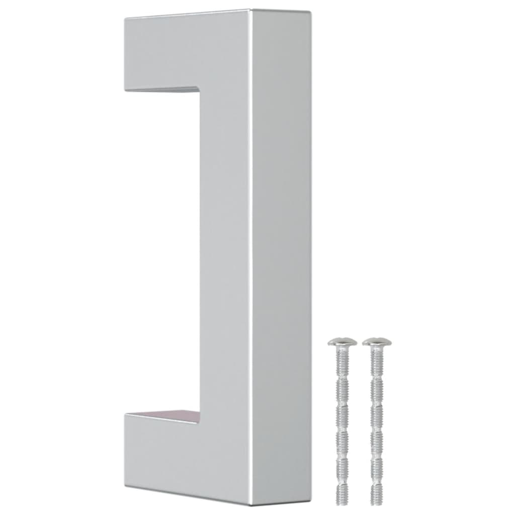 vidaXL Cabinet Handles 20 pcs Silver 64 mm Stainless Steel 3