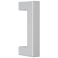 vidaXL Cabinet Handles 20 pcs Silver 64 mm Stainless Steel 4