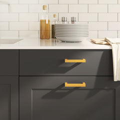 vidaXL Cabinet Handles 20 pcs Gold 96 mm Stainless Steel 1