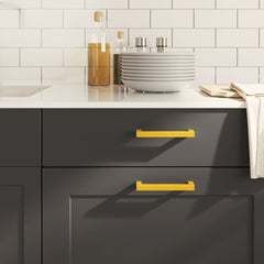 vidaXL Cabinet Handles 20 pcs Gold 128 mm Stainless Steel 1
