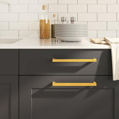 vidaXL Cabinet Handles Stainless Steel 20 Gold