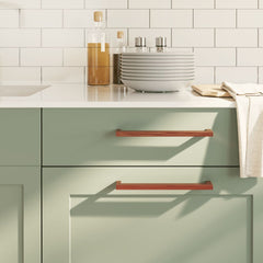 vidaXL Cabinet Handles 10 pcs Bronze 224 mm Stainless Steel 1