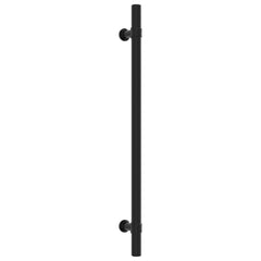 vidaXL Cabinet Handles 10 pcs Black 224 mm Stainless Steel 3